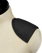 Dritz 103562 53078-1 Shoulder Pads, Covered Set-in, 1/2-Inch, Black