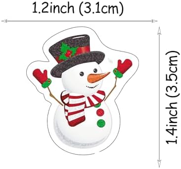 50 PCS Edible Christmas Snowman Cupcake Toppers Edible Xmas Themed Cake Toppers Wafer Paper Snowman Decorations for Christmas Theme Baby Shower Kids Birthday Holiday Party Cake Decorations Supplies