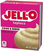Jell-O Cook & Serve Tapioca Pudding and Pie Filling, 3 oz + Instant Coconut Cream Pudding & Pie Filling, 3.4 oz (2 ea) (Variety Pack)