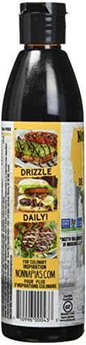 Nonna Pia’s Classic Balsamic Glaze - IGP Certified Balsamic Vinegar Glaze from Modena - Thick, Velvety Balsamic Glaze Drizzle for Meat, Salads, Veggies - Non-GMO, Gluten-Free - 8.45oz (Pack of 1)