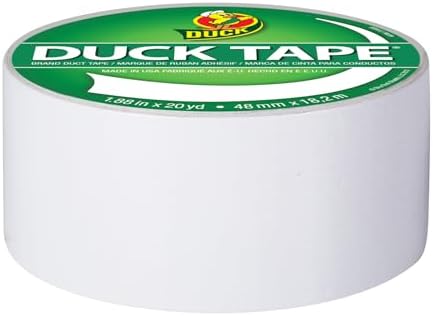 Duck 1265015 1.88" x 20 yd Winking Tape, Single Roll, White