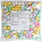Assorted Jordan Almonds, 2 Pound Jordan Almond Bulk Bag, Almond Candy, Jordan Almonds Candy