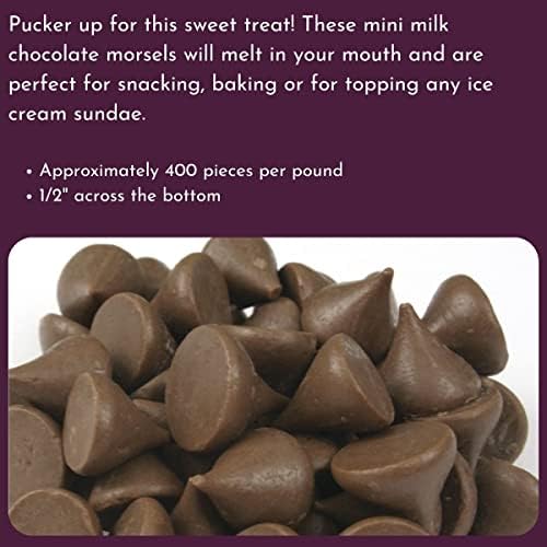 WinCrest Mini Unwrapped Kisses - 1.5 Lb Tub