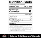 Mexico Lindo Habanero Hot Sauce Xxxtra Hot | 83,200 Scoville Level | Mix of Habanero, Tatemados & Spices | Perfect for Quesadillas, Soups & Nachos | 5 Fl Oz Bottles (Pack of 12)