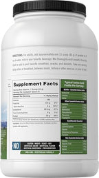 Carlyle Grass Fed Whey Protein Powder | 2lb | 33g of Protein Per Serving | Unflavored | Sugar and Hormone Free | Non-GMO and Gluten Free Supplement | by Herbage Farmstead