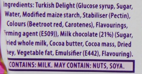 Fry's Turkish Delight British Chocolate Bar x 12