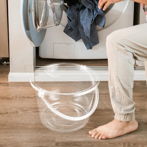 Portable Water Bucket Handle Versatile Cleaning and Storage Container for Household Use Easy to Clean for Water Liquids