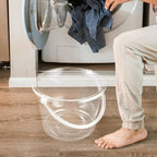 Portable Water Bucket Handle Versatile Cleaning and Storage Container for Household Use Easy to Clean for Water Liquids