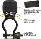 Cane Holder for Walker, Cane Universal Accessories for Wheelchair Rollator, Walking Stick Cane Clips for Senior 2pcs