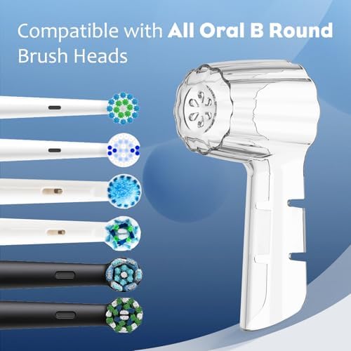Fit for Oral B Toothbrush Cover Compatible with Oral iO 3|4|5|6|7|8|9|10 Series Electric Toothbrush Head Covers Gentle Care Toothbrush Heads Protector Cap10 Pcs