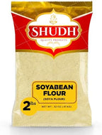 Shudh SOYABEAN FLOUR (SOYA FLOUR) 2 LB ~ All Natural | Vegan | Gluten Friendly | Non-GMO