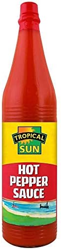 Tropical Sun Caribbean Hot Pepper Sauce - 85ml - (pack of 2)