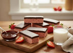Farmhouse Fudge – Chocolate Covered Strawberry Fudge, 8 oz – Rich & Creamy Chocolate & Strawberry Fudge Inspired by Chocolate Covered Strawberries, Gourmet Candy Gift