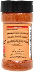 Shudh India | Traditional Indian Spicy Red Chili Powder | Chilli Powder Indian Spice | All Natural | No Color added | Gluten Free Ingredients | Vegan | NON-GMO | Indian Origin |