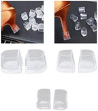2 Pcs Silicone Heel Stoppers Caps Latin Stilettos Dancing Cover High Protectors for Wedding Silicone Stoppers Cover High Prot