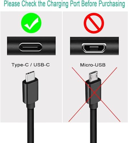 USB C Charger Cord for BOB AND BRAD, LC-dolida Sleep Mask, Kozy, fmlave, Aroma Season, Kyltoor Heated Eye Mask Cordless, And More USB Eyes Heating, Eye Massager Pad Charging Cable Adapter (5FT)