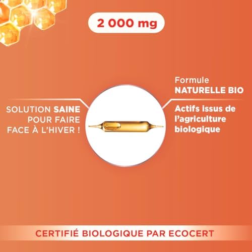 Forté Pharma Organic Royal Jelly 2000mg 20 Phials