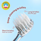 BrushBaby - WildOnes - Kids Rechargeable Electric Toothbrush, Ages 0-10 - Monkey Design with Flashing Lights - DeepClean Bristles for Superior Cleaning - 2 Replacement Brush Heads, 1 USB Cable