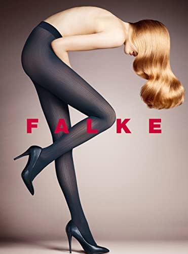FALKE Women's Fine Rib Tights, Semi Opaque 50 Denier, Stockings for Women with Subtle Pattern, 1 Pair