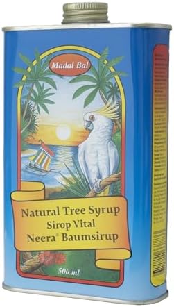 Neera Natural Madal Bal Syrup/Sirope De Savia - Blue - 1000 ml - Master Cleanse Diet with Maple Syrup - Natural 7 Day Detox Cleanse
