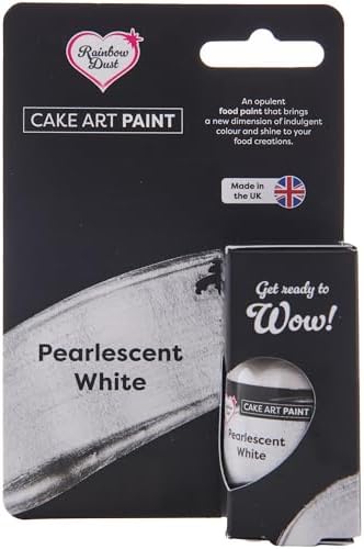 Rainbow Dust Metallic Paint Pearlescent White