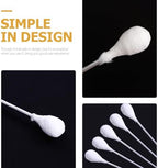 FRCOLOR Fire Cupping Stick 4pcs Cupping Igniter Stick Cupping Fire Tool Cupping Torch Cupping Swabs Fire Rod Tool Cotton Head for Salon Cupping Massage SPA