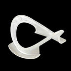 Airgoesin Dental Orthodontic Intraoral Mouth Cheek Lip Retractor Openers Round, O Shape 4/pk
