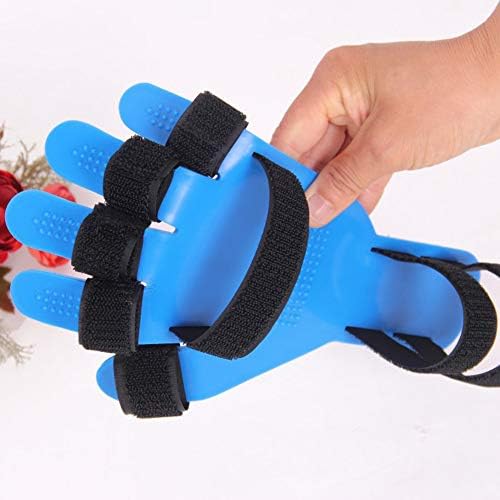 Finger Splint Fingerboard Finger Separator Orthotics Points Hand Wrist Training Orthosis Device Brace Flex Spasm Extension Board Splint Apoplexy Hemiplegia Right Left (Right Hand)