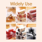 Wafer Paper, 500Pcs Edible Rice Paper Food Grade Candy Wrapping Candy Paper for Home Baking Shop