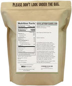 Anthony's Organic Shredded Coconut, 2 lb, Unsweetened, Gluten Free, Non GMO, Vegan, Keto Friendly