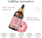 Avatra Rose Essential Oil 100ML (3.38 OZ) with Glass Dropper and Travel Bottle, Pure and Natural Therapeutic Grade Lavender Oil for Diffuser, Aromatherapy, Massage, and DIY Candle Products
