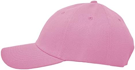 Glory Max Wholesale 12-Pack Plain Baseball Cap Adjustable Solid Blank Curved Visor Hat