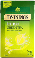 Twinings Green Tea & Lemon Teabags, 40 g