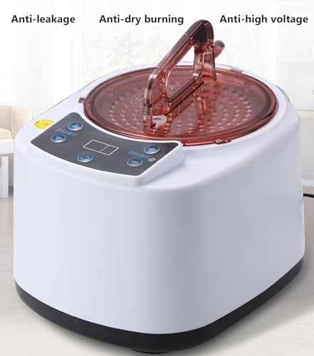 McbeAn SPA Therapy Sauna Steamer Pot, 2L Sauna Steam Generator, Intelligent Timing & Temperature Adjustment, Anti-Dry Burning, Anti-Leakage, for Body Detox Weight Loss