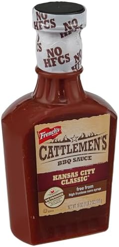 Cattlemen's Kansas City Classic BBQ Sauce, 18 oz (Pack of 12)