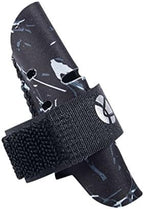 Kuangmi Finger Sleeve Support Protector Finger Splint Brace Use for Pain Relief and Preventing Sports Injuries（L/XL, Black