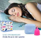 SHORDY Menstrual Cups (Small), Single Pack with Box, Soft & Flexible, Copa Menstrual Kit for Women Upto 12 Hours of Comfort, Eco-Friendly & Safer Alternative to Disc Pads Tampons (Pink)