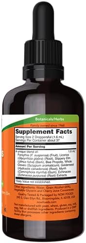 NOW Foods Supplements, Propolis Plus Extract Liquid with Dropper, Herbal Supplement, 2-Ounce