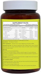 Herbal Hills Wheat Grass Tablets | 120 Count | Made From Whole-Leaf WheatGrass Powder