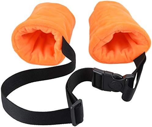 Dog Elbow Protector Fleece Elbow Sleeves with Cotton Pad for Dogs Prevent Injury (Small)