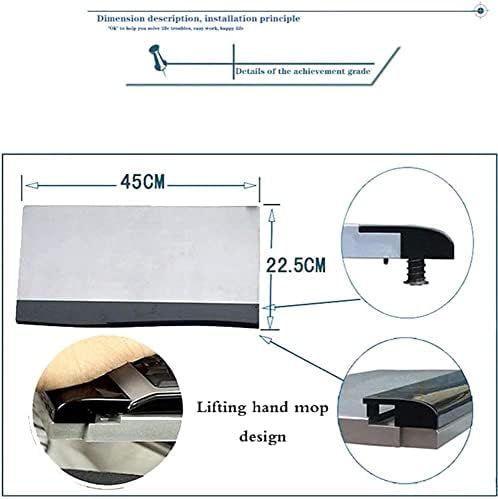 Wheelchair Lap Tray, Wheelchair Tray Table Removable Wheelchair Lap Tray for Adult Elderly Eating Reading Sturdy ABS Plastic Wheelchair Dining Table Board