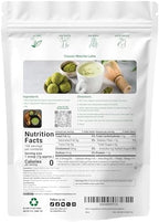 Micro Ingredients Organic Ceremonial Grade Matcha Powder, 100 Servings | Authentic Japanese First Harvest Matcha Green Tea Powder For Barista-Grade Latte, Beverage & Baking