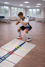 Knee Rehab & Stability Training Kit for Home Physical Therapy – Laser Visual Feedback for ACL Recovery, Knee Replacement & Alignment Training – Motion Guidance Patient Pack