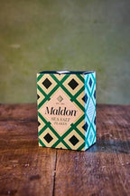 Maldon - Sea Salt Flakes, Unique Pyramid Shaped Salt Flakes, Perfect for a Wide Range of Dishes, Hand-Harvested for Four Generations, 250g Box
