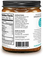 Pure Indian Foods Madras Curry, Concentrated Simmer Sauce - Made With Grass-Fed Ghee, Sweetened With Jaggery, Medium Heat, Gluten-Free, Certified Organic 8.5 oz