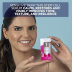 Dernier Stem Cell Face Serum – 3% Bio-Vegan Stem Cells, 1% Hyaluronic Acid, 0.3% Allantoin | Overnight Hydrating Serum for Smoother-Looking Skin & Youthful Appearance (1 fl oz)
