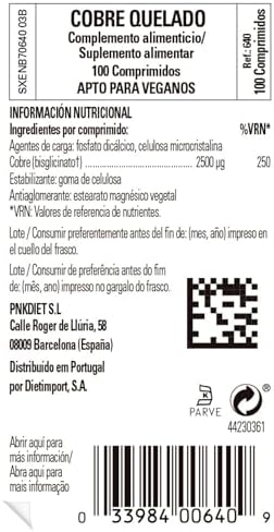 Solgar Chelated Copper Tablets, 100 Count