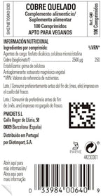 Solgar Chelated Copper Tablets, 100 Count