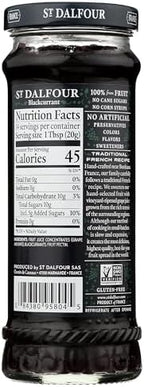 St Dalfour, Fruit Spread Black Currant, 10 Ounce