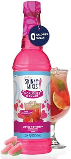 Jordan's Skinny Mixes Sugar Free Syrup, Sour Watermelon, Fruit Flavored Water Enhancer, Drink Mix for Iced Tea, Lemonade, Drinks, Low Calorie Water Flavoring, Dairy & Gluten Free, Kosher, 25.4 Fl Oz